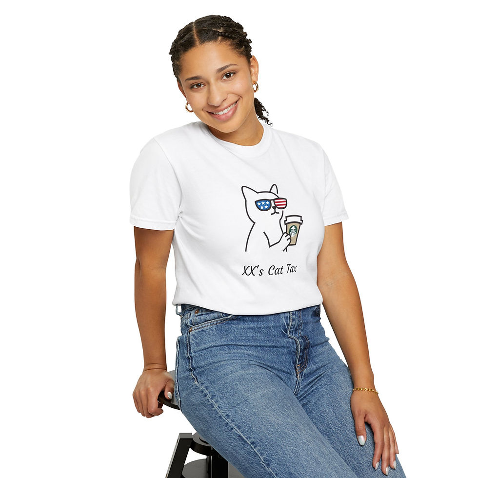 customizable Americat unisex garment-dyed t-shirt