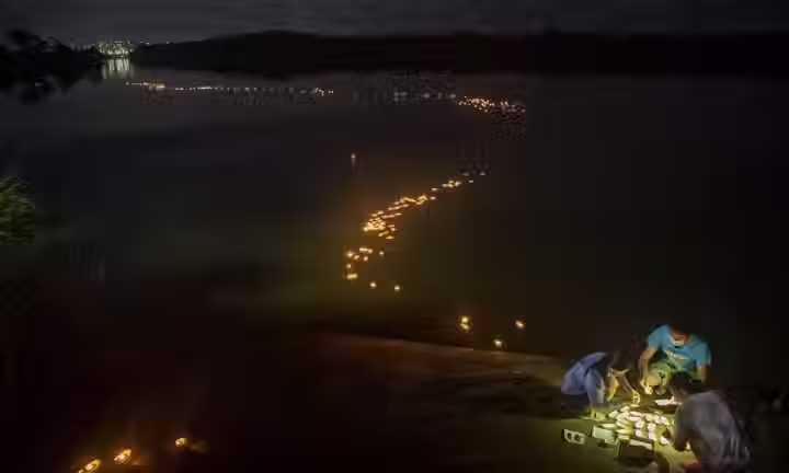 celebration of life idea - lanterns