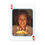 Thumbnail: Customizable The Queen of Hearts Birthday Canvas Print