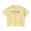 Thumbnail: Customizable YouTube University Women's Boxy Tee - Casual & Trendy