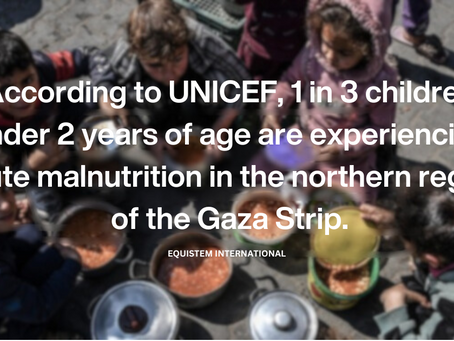 Malnutrition in Gaza