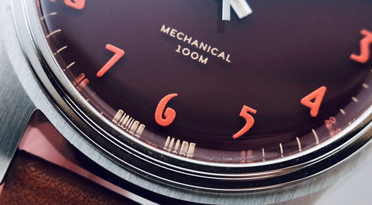 Camp Watches Fieldtimer Malaga Red Review American Watch Brand Mainspring Watch Magazine Field Watch 