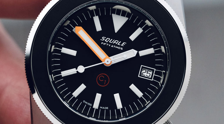 Chronofactum x Squale 1521 UCB Review Blancpain H3 Bund 50 Atmos Dive Watch Case Mainspring Watch Magazine