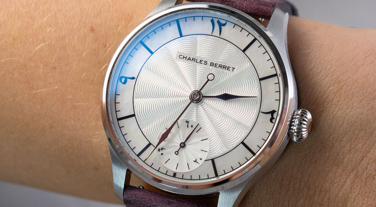 Charles Berret x Micro Indy Collective Aurora Review Dress Watch Custom Movement Microbrand Chrono.Girl.Life Mainspring Watch Magazine