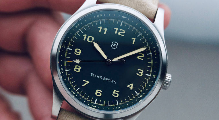 Elliot Brown Arne 606-404 Review British Watch Brand Quartz Field Watch NIVO Mainspring Watch Magazine