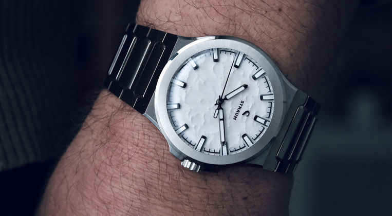 Straum Jan Mayen Glacier White Exploration GADA Watch Norwegian Watch Brand Review