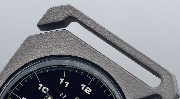 Delhi Watch Company Terra Titanium Field Watch Review Grade 2 Titanium Miyota Slim GL32 Mainspring Watch Magazine
