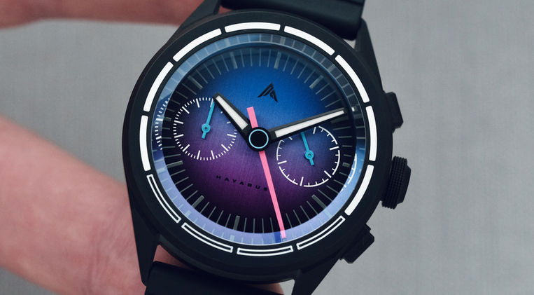 Namica Hayabusa Neo Tokyo Kanji Mecaquartz Chronograph Japanese Microband Seiko VK64 Mainspring Watch Magazine