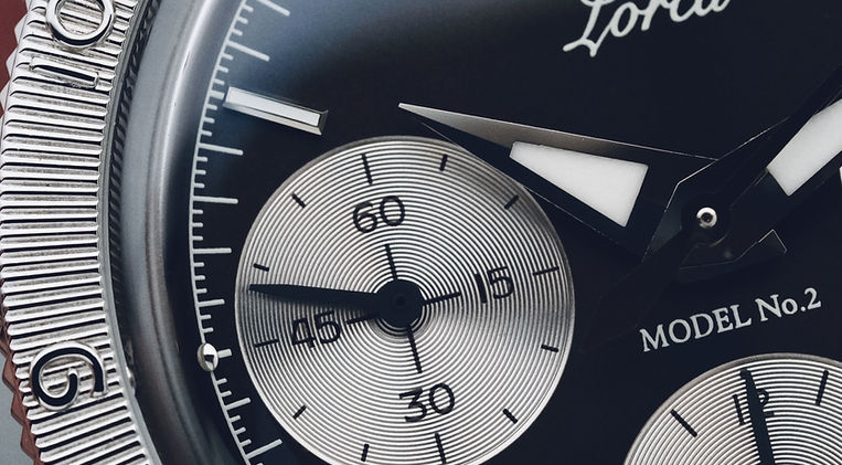 Lorca Model No.2 Golden Gray Review Manual Wind Mechanical Chronograph Sellita SW 510M Mainspring Watch Magazine