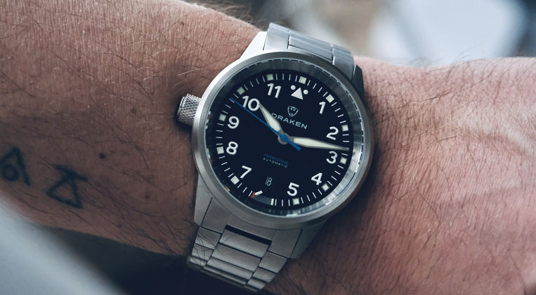 Draken Peregrine Version B_Review_Live Shots_Mainspring Watch