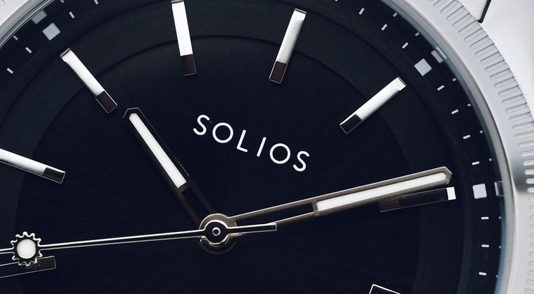 Solios Sunseeker Black Review Solar Quartz Watch Everyday Sports Watch Canadian Brand Mainspring Watch Magazine