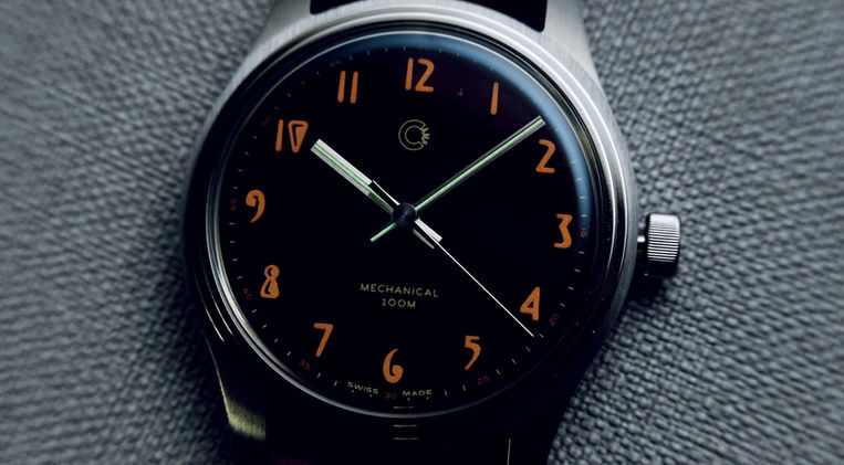 Camp Watches Fieldtimer Malaga Red Review American Watch Brand Mainspring Watch Magazine Field Watch 