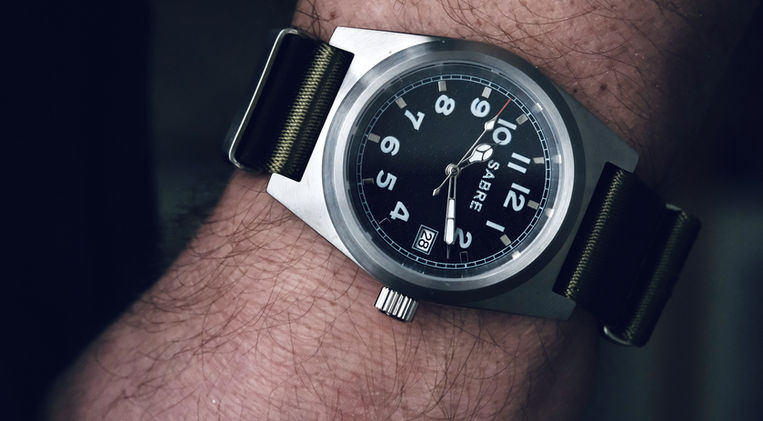 Sabre DL9 Field Watch UK Watch Brand Modern Military Watch Review