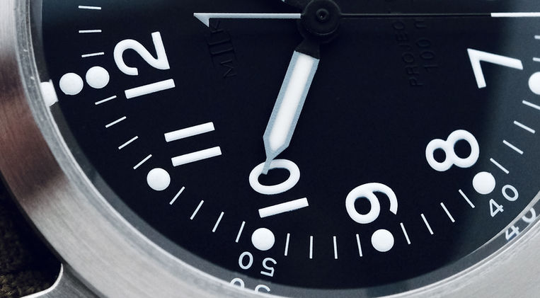 MKII Watches Hellion-BAKU Project Recover Edition Review Canteen Dive Watch World War II Mainspring Watch Magazine