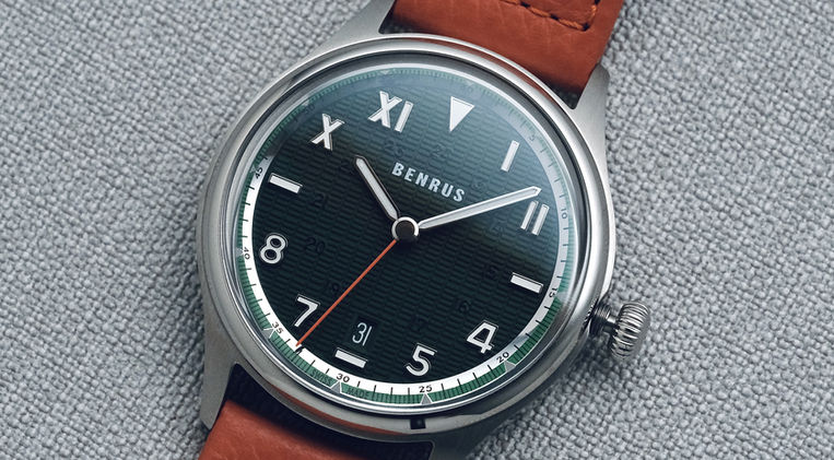 Benrus #3061 GT Review Steve McQueen Bullitt Field Watch Swiss Made Mainspring Watch Magazine