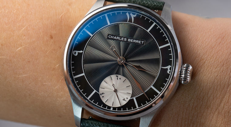 Charles Berret x Micro Indy Collective Aurora Review Dress Watch Custom Movement Microbrand Chrono.Girl.Life Mainspring Watch Magazine