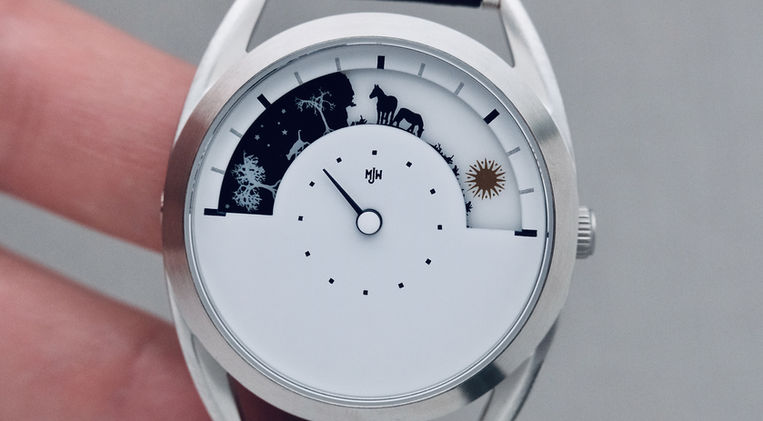 Mr Jones Sun and Moon Review British Watch Brand Avant-Garde Designs Mainspring Watch Magazine