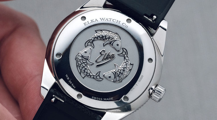 Elka Arinis AF02-1202 Review Swiss Made Dive Watch Vintage Mainspring Watch Magazine