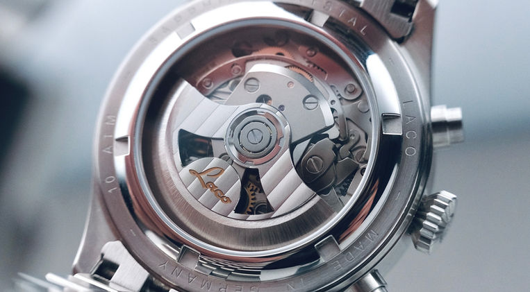 Laco Kiel.2 Blau Pilot Chronograph Review German Brand Mainspring Watch Magazine Flieger