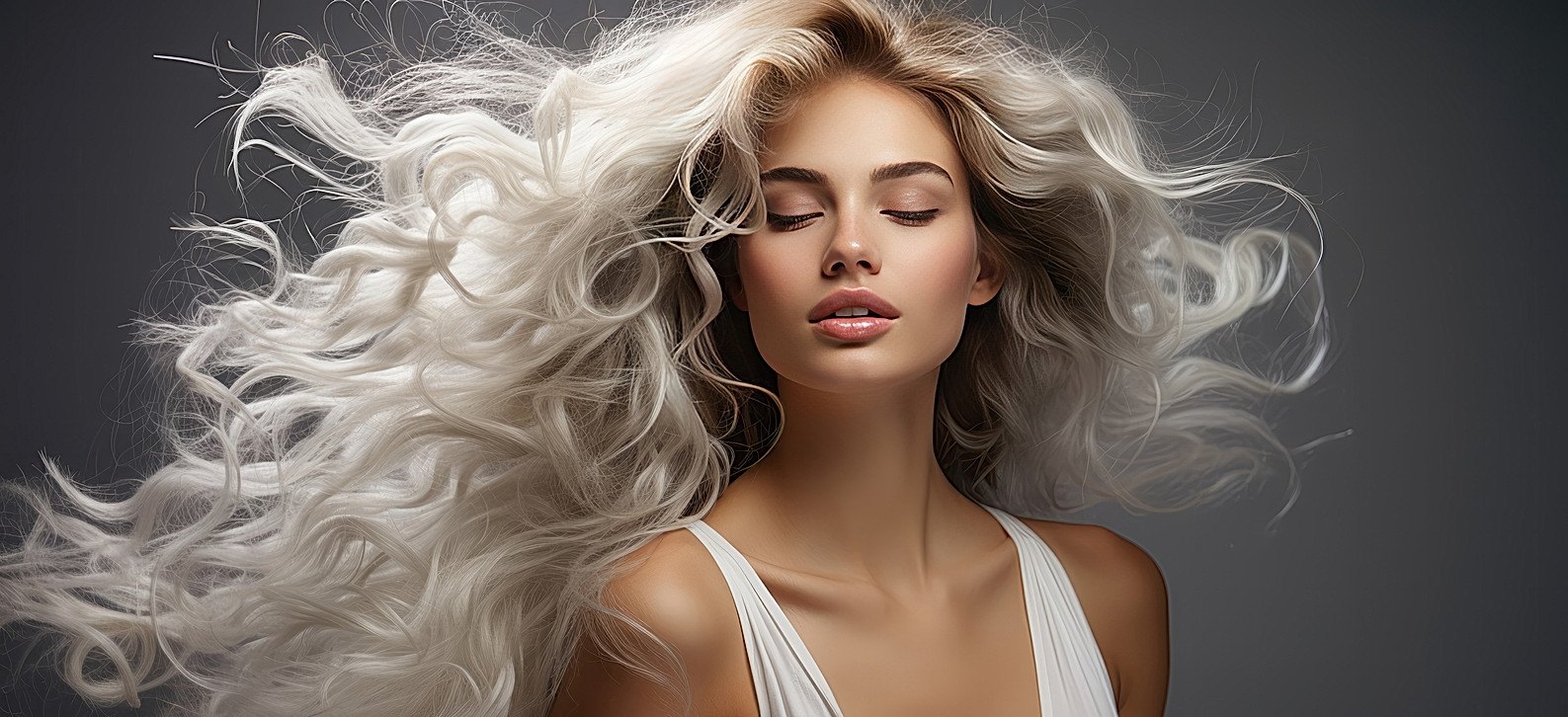extensions de cheveux blond