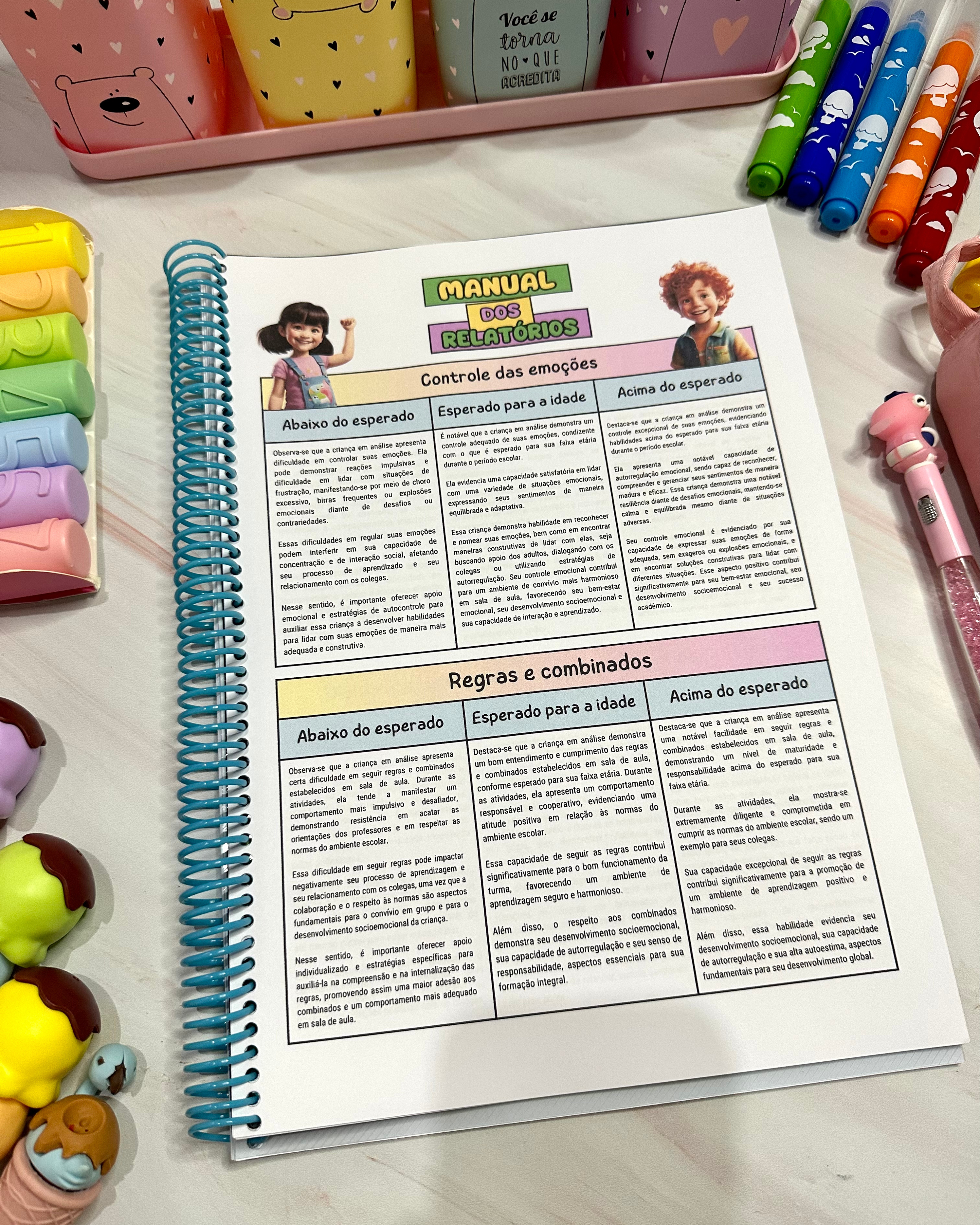 Manual dos relatórios