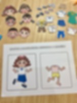 Bonequinhos para montar