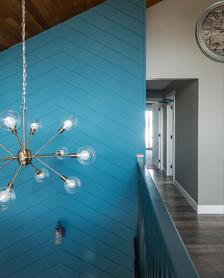 Feature wall - shiplap