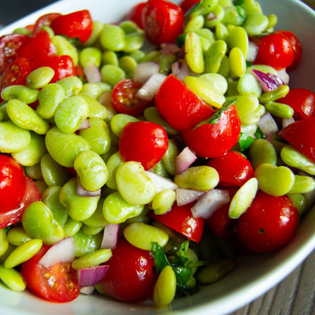 Summer Tomato & Bean Salad   