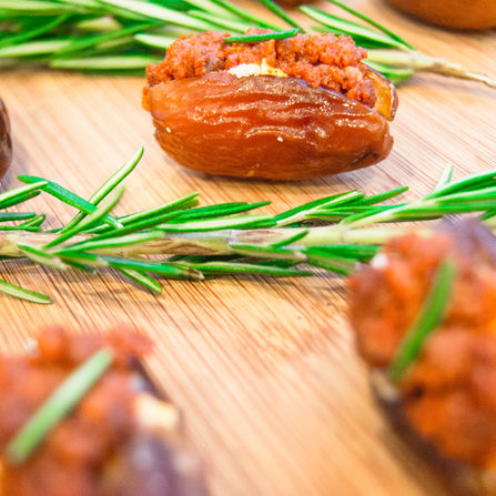 Chorizo Stuffed Dates 