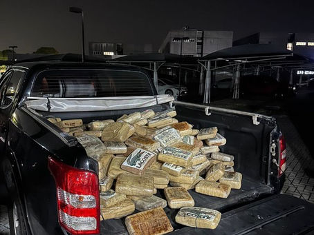 PF apreende terceira carga de skunk em quatro dias