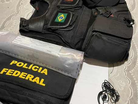 PF faz operação contra empresa clandestina de segurança privada.