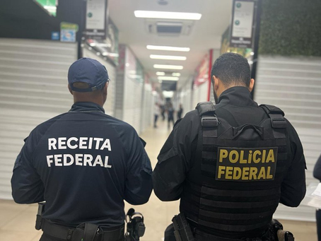 PF e Receita Federal desarticulam esquema para o pagamento de eletrônicos clandestinos importados.