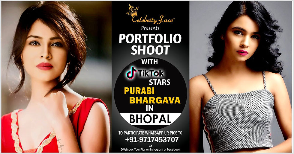 Meet Top Tik Tok Star Purabi Bhargava in Bhopal on 15th September 