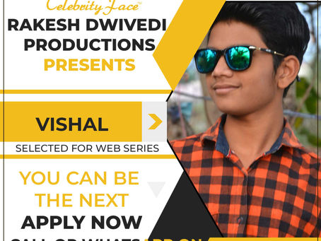 Vishal is Selected for the Celebrity Face Short Video Shoot.