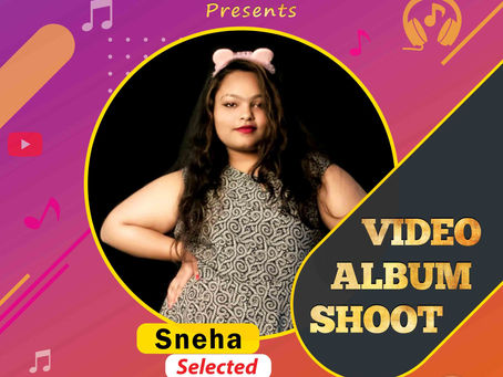 Sneha is Selected for the Celebrity Face Music Video Shoot