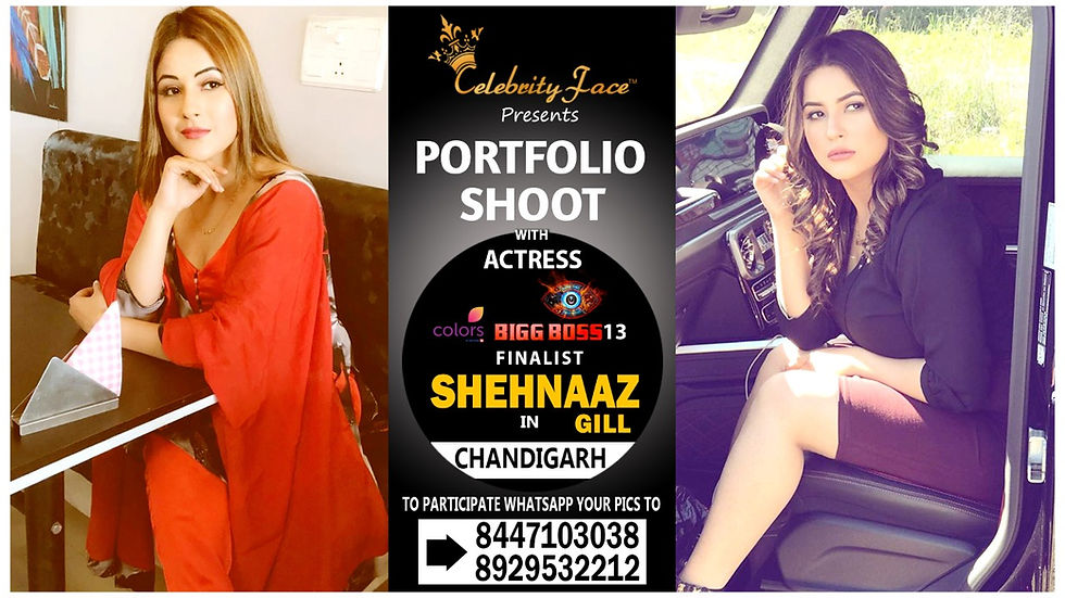 Meet Top Tv Actress Shehnaaz Gill in Delhi on 23th May