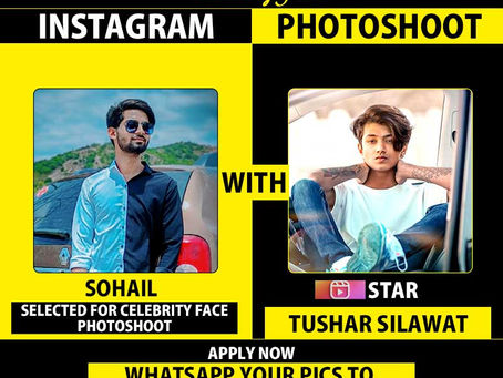 Sohail is Selected for the Celebrity Face Short Video Shoot.