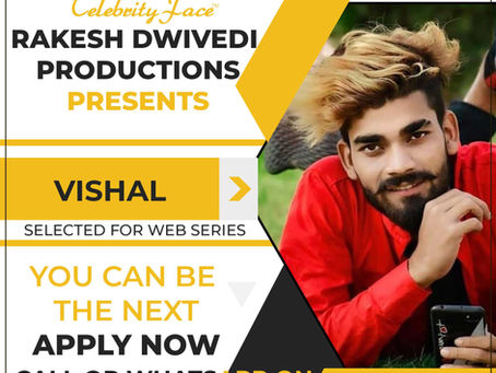 Vishal is Selected for the Celebrity Face Short Video Shoot.