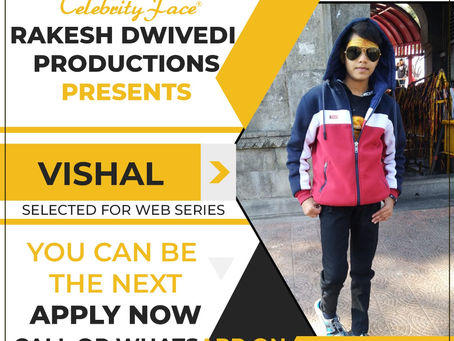 Vishal is Selected for the Celebrity Face Short Video Shoot.