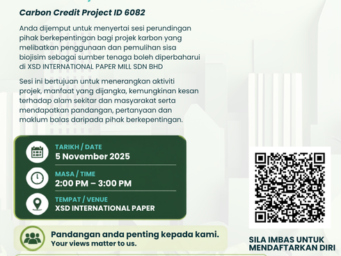 JEMPUTAN KE SESI PERUNDINGAN PIHAK BERKEPENTINGAN TEMPATAN BAGI CADANGAN PROJEK KARBON MELALUI SISTEM PENJANAAN TENAGA DAN WAP BERASASKAN BIOJISIM