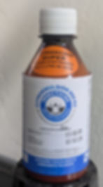 Frasco de Citroemulsion de color ámbar