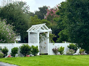 First home in Sydney with white picket fence