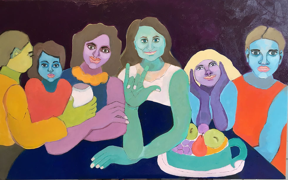 People of Color Roost Painting