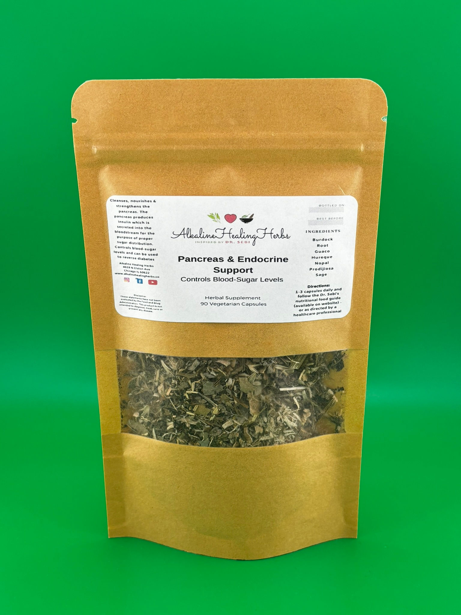 Pancreas & Endocrine Support Tea