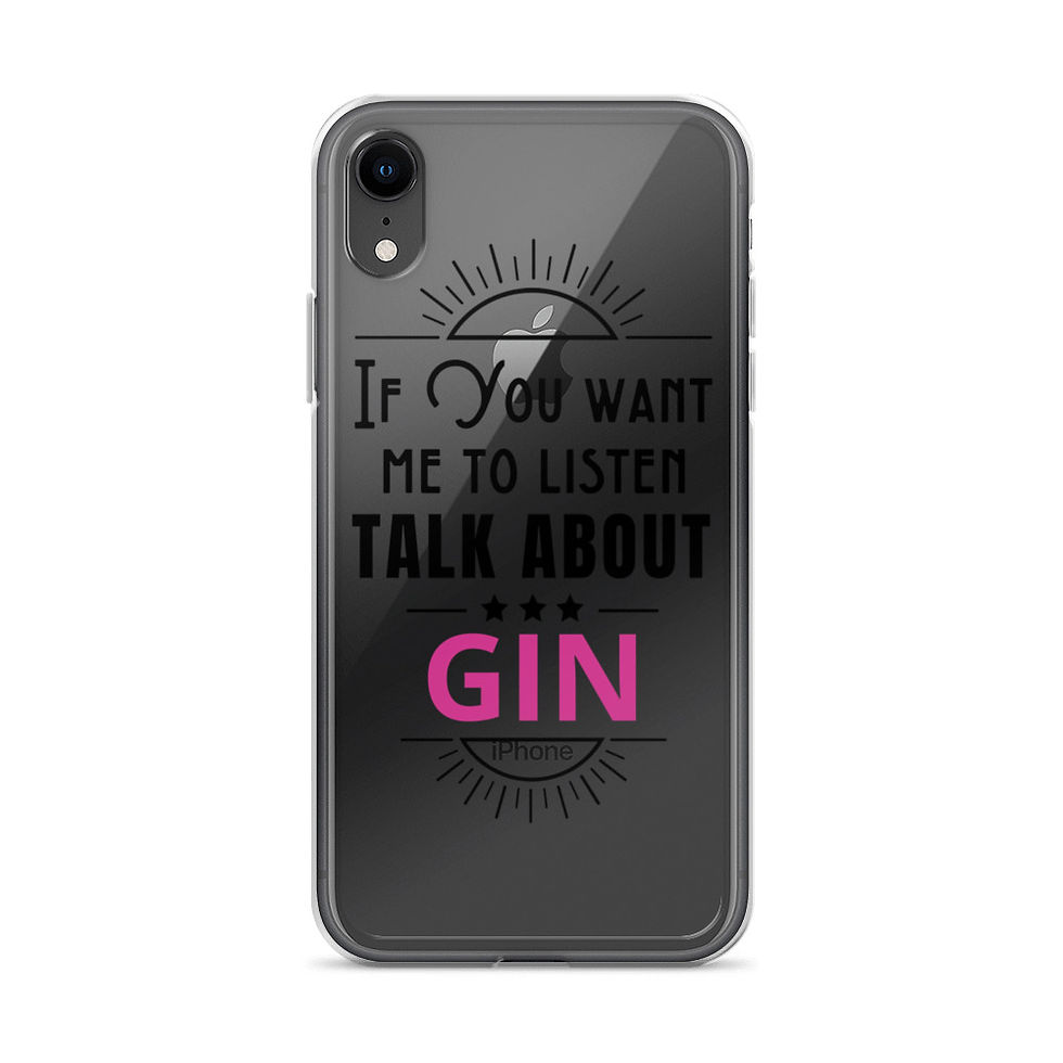 Thumbnail: I Love Gin iPhone Case