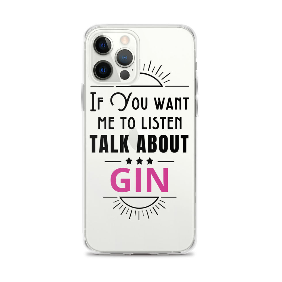 Thumbnail: I Love Gin iPhone Case