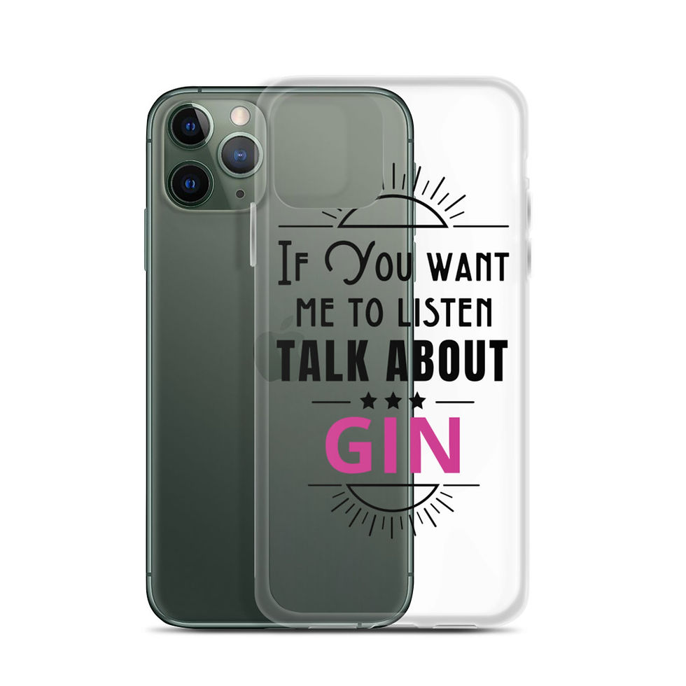 Thumbnail: I Love Gin iPhone Case
