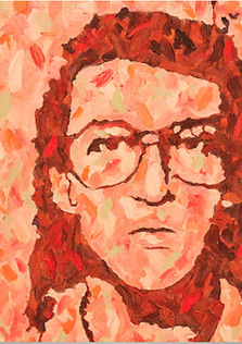 portrait of conservative business engineer showing emotions