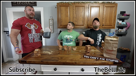 10 Minute Cinnamon Challenge featuring Daddy Gets it Done Tshirt from Ruftup.com