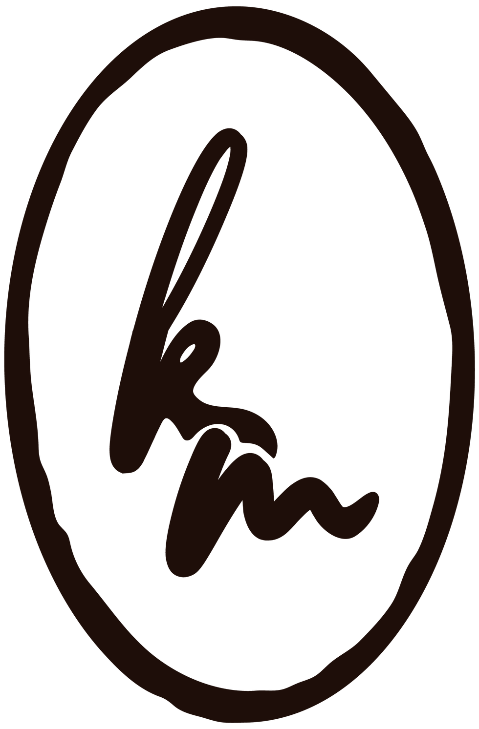 Kaleigh Madison's submark logo completed by Resqueue Studio - a brand and site designer based out of Huntsville, AL